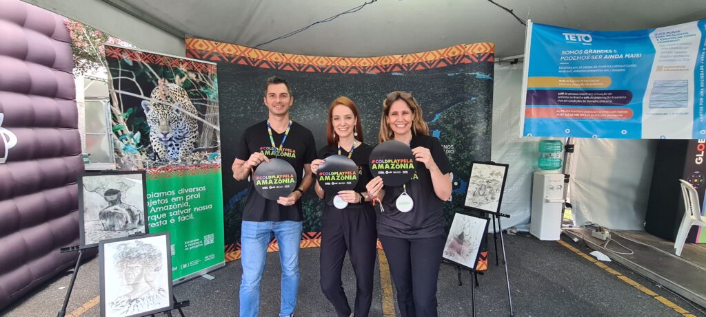 Ativação Coldplay Curitiba