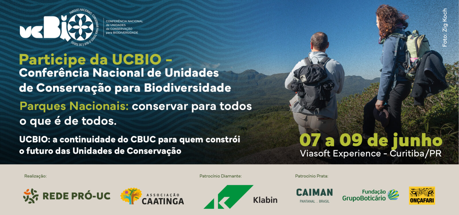 UCBIO – Conferência Nacional de Unidades de Conservação para Biodiversidade